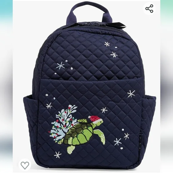 Vera Bradley | Bags | Vera Bradley Santa Turtle Quilted  display picture 1
